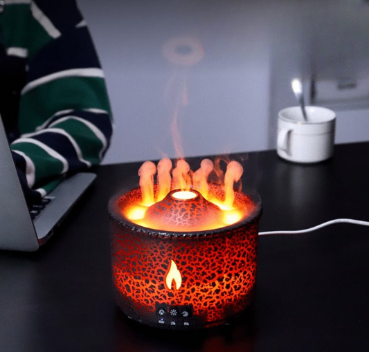 Volcanic Flame Humidifier Diffuser